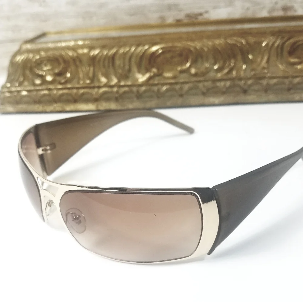 Fashion Sunglasses, Rose lens, and Gold Chrome - Picture 4 of 4